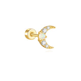 Monika – Small earrings of elegant subtlety.