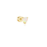 Monika – Small earrings of elegant subtlety.