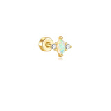Monika – Small earrings of elegant subtlety.