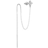 Magdaléna – Minimalist design gold earrings.