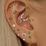 Elina – Gold Earrings with a Delicate Shine