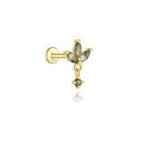 Elina – Gold Earrings with a Delicate Shine