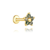 Elina – Gold Earrings with a Delicate Shine