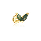 Elina – Gold Earrings with a Delicate Shine