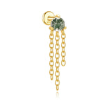 Elina – Gold Earrings with a Delicate Shine