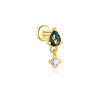 Elina – Gold Earrings with a Delicate Shine