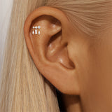 Martina – Gold Earrings with Elegant Design.