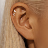 Martina – Gold Earrings with Elegant Design.