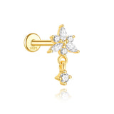 Martina – Gold Earrings with Elegant Design.