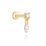 Martina – Gold Earrings with Elegant Design.