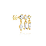 Martina – Gold Earrings with Elegant Design.