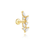 Martina – Gold Earrings with Elegant Design.