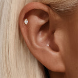 Martina – Gold Earrings with Elegant Design.