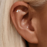 Martina – Gold Earrings with Elegant Design.