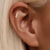 Martina – Gold Earrings with Elegant Design.