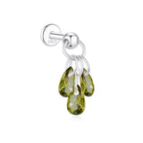 Jasmina – Gold earrings with elegant simplicity.