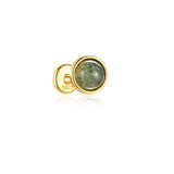 Sofie-Marie – Elegant gold earrings with a dynamic design.