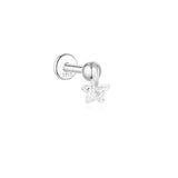 Selina – Elegant gold earrings with a mobile design.