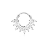 Alena – Delicate gold earrings with a touch of subtle elegance.