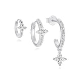 Alena – Delicate gold earrings with a touch of subtle elegance.