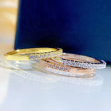 Alena – Slim Eternity Ring with Diamonds