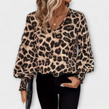Joana | Leopard Print Blouse