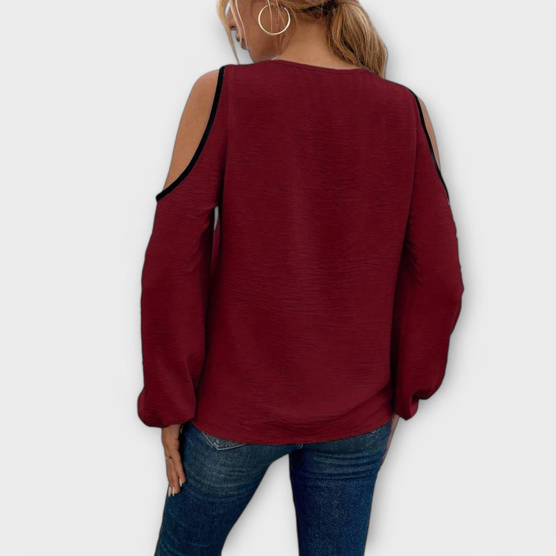 Scarlett - Shirts with Square Neckline