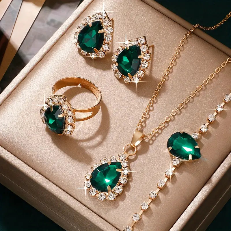 ELISANDRE | Gold Jewelry Set