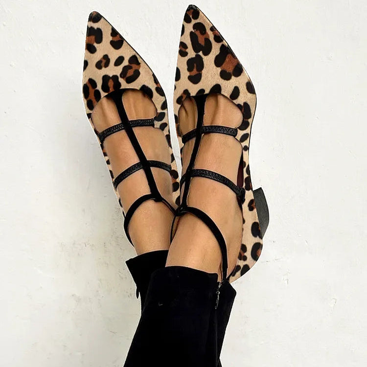 Bridget - Leopard Print Heels