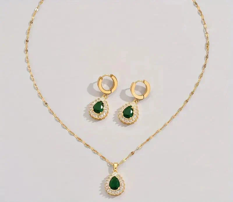 RHEYA | Gold Jewelry Set