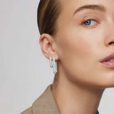 Iconic Creoli Pavé Earrings