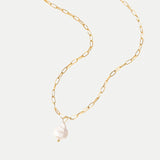 Elisa – Delicate Gold Chain with Mini Cross