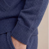 Navy Blue Hoodie Set