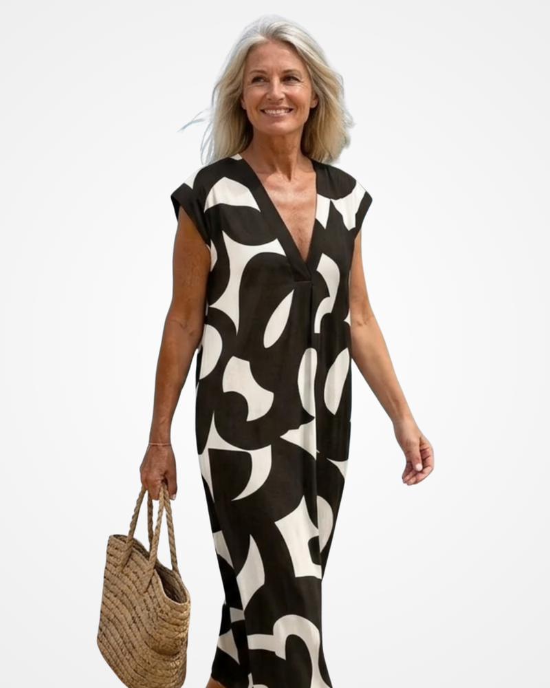 Tatiana | Maxi Dress with Cut-Out Detail