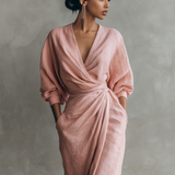 Karen | Elegant Maxi Dress with V-Neck