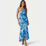 Melina - Dress with Pleated Shoulder