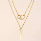 Dorina – Elegant gold necklace with refined pendant