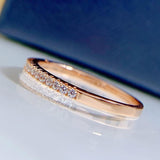 Alena – Slim Eternity Ring with Diamonds