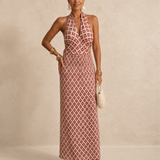 Elegant Dress with Off-Shoulder Design