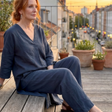 Onyx™ | Loose Tunic and Wide Leg Pants Set