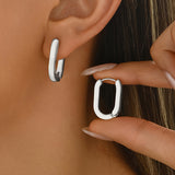 Alena – Elegant Geometric Hoops