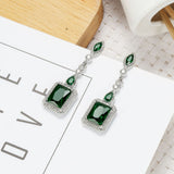 CLARION | White Earrings