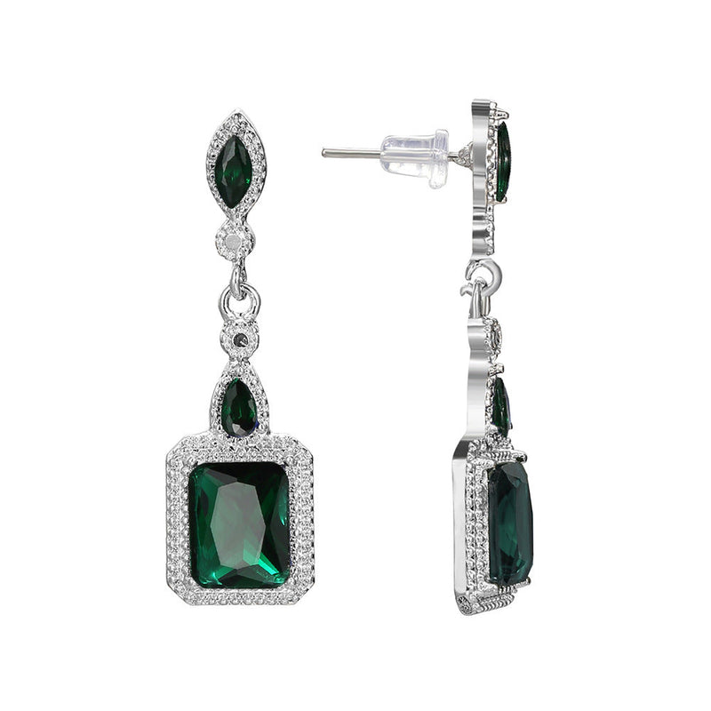 CLARION | White Earrings