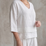 River™ | Layered Top and Wide Leg Pants Set