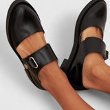 Elena™ | Women's Black Shoes with Buckle