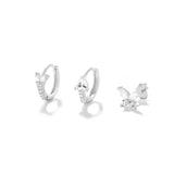 Eva-Marie – Elegant gold earrings with a fluid design.