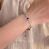 Exclusive bracelet with heart design