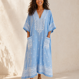 Celeste Ethnic Caftan