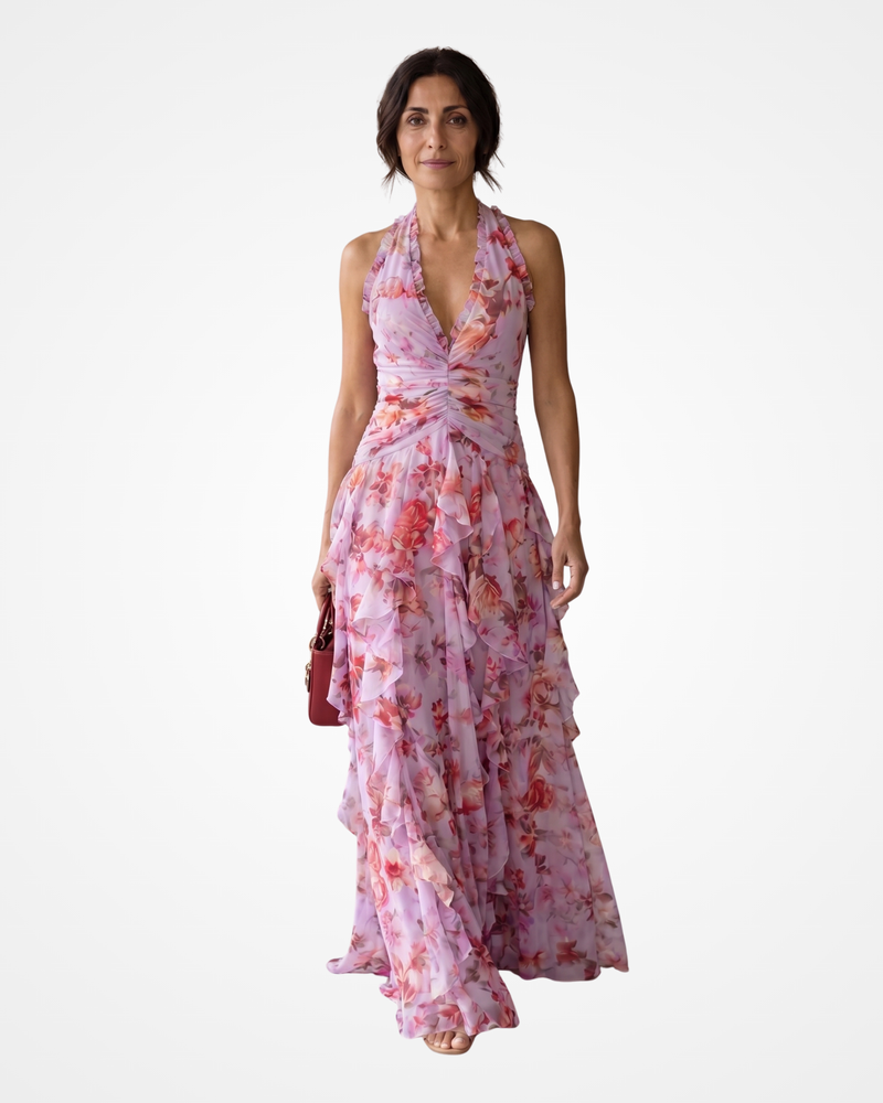 Isa | Floral Wrap Dress