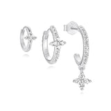 Eva-Marie – Elegant gold earrings with a fluid design.